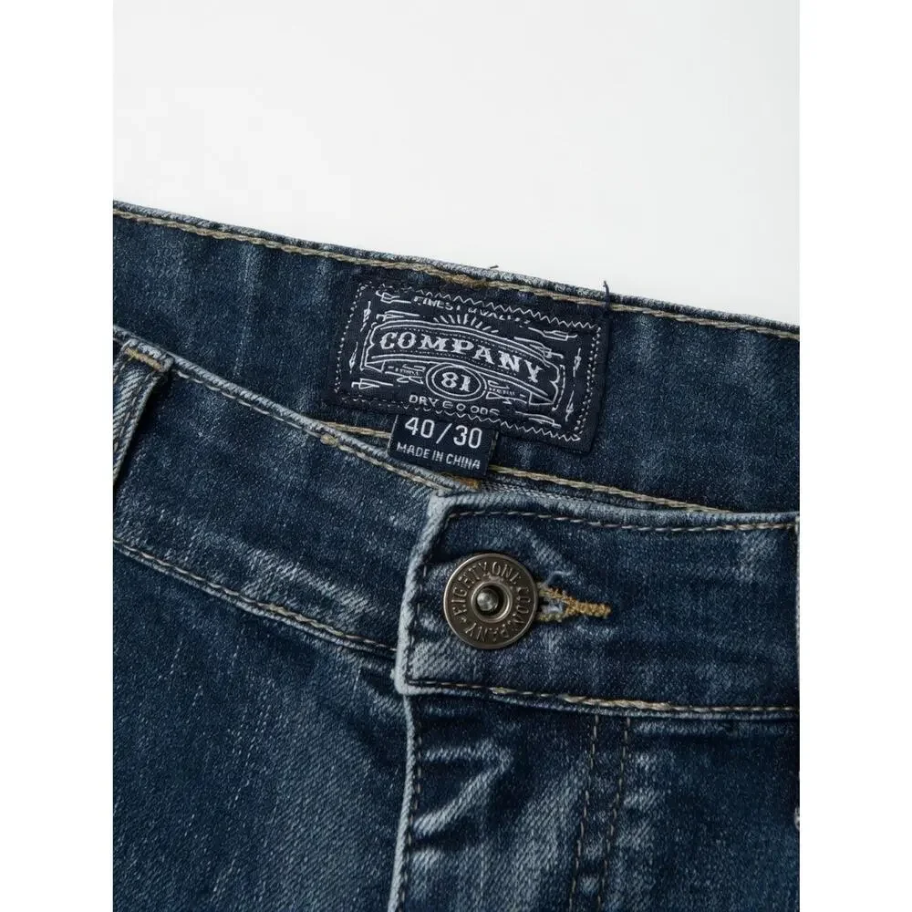 Company 81 Distressed Blue Jeans